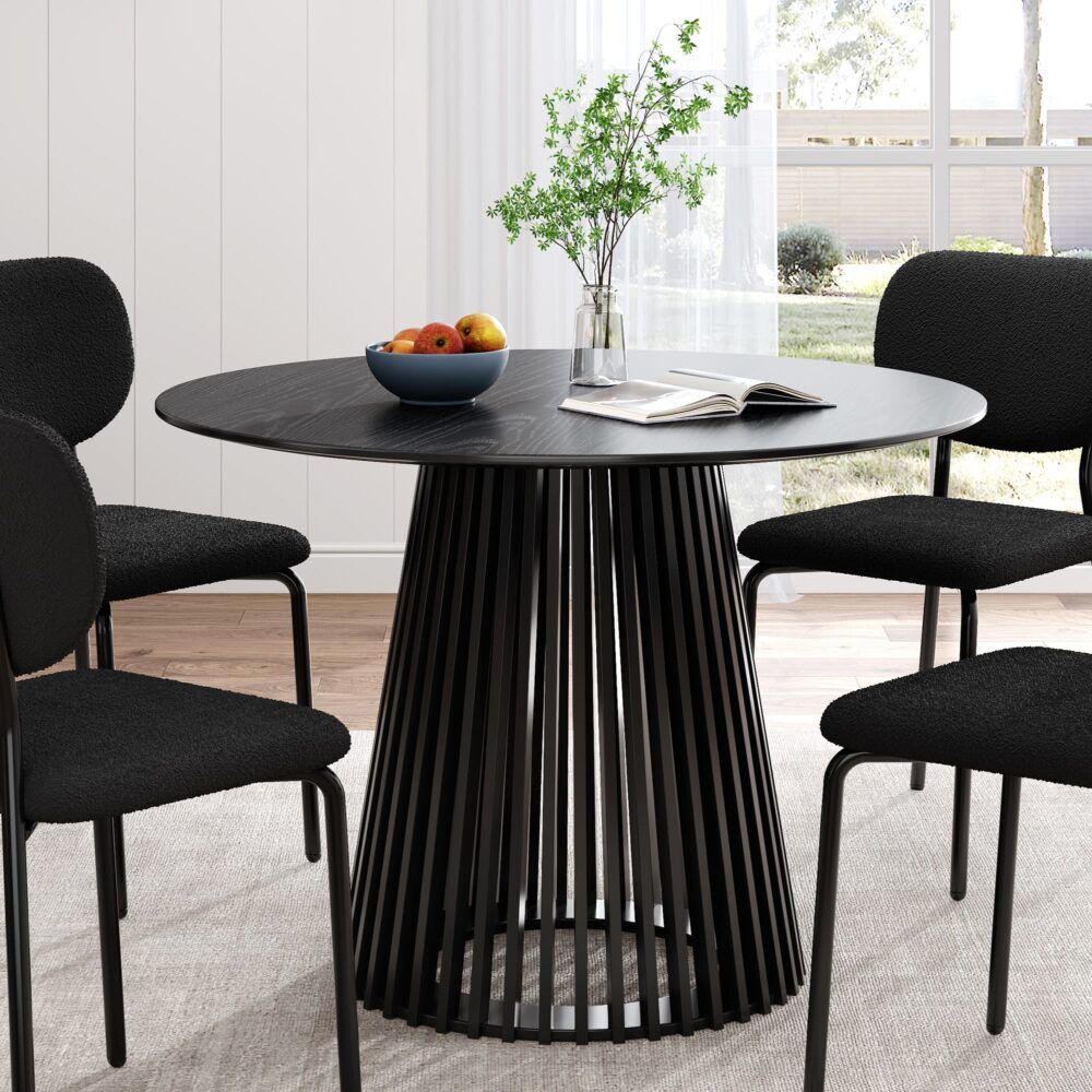 Palmer Sleek Silhouette Dining Table-Furniture > Dining > Dining Tables-PEROZ Accessories