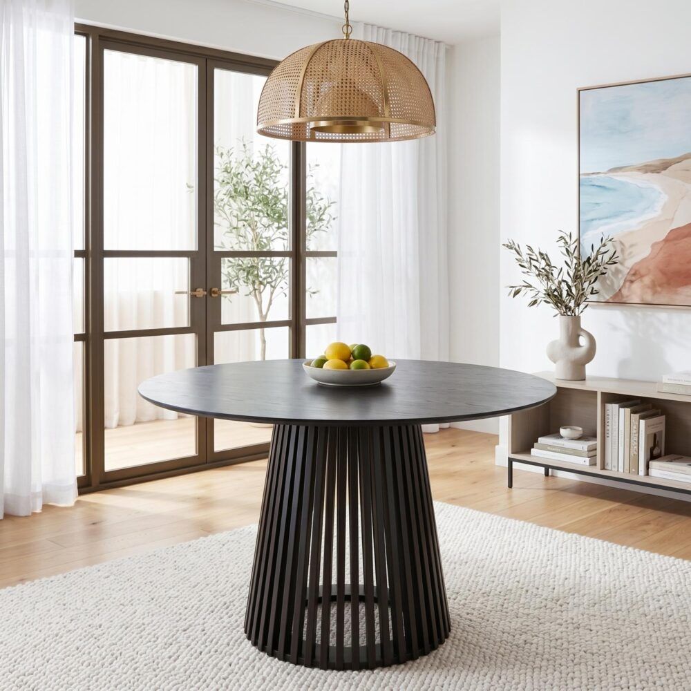 Palmer Sleek Silhouette Dining Table-Furniture > Dining > Dining Tables-PEROZ Accessories