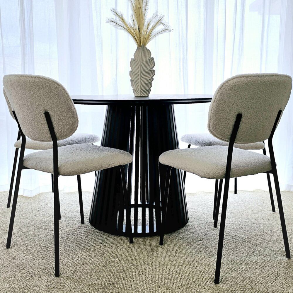 Palmer Sleek Silhouette Dining Table-Furniture > Dining > Dining Tables-PEROZ Accessories