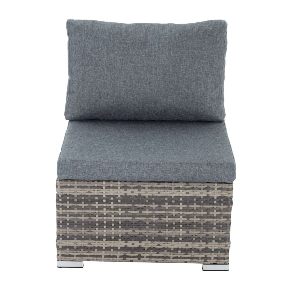Grey Armless Outdoor Sofa Set-Furniture &gt; Outdoor-PEROZ Accessories