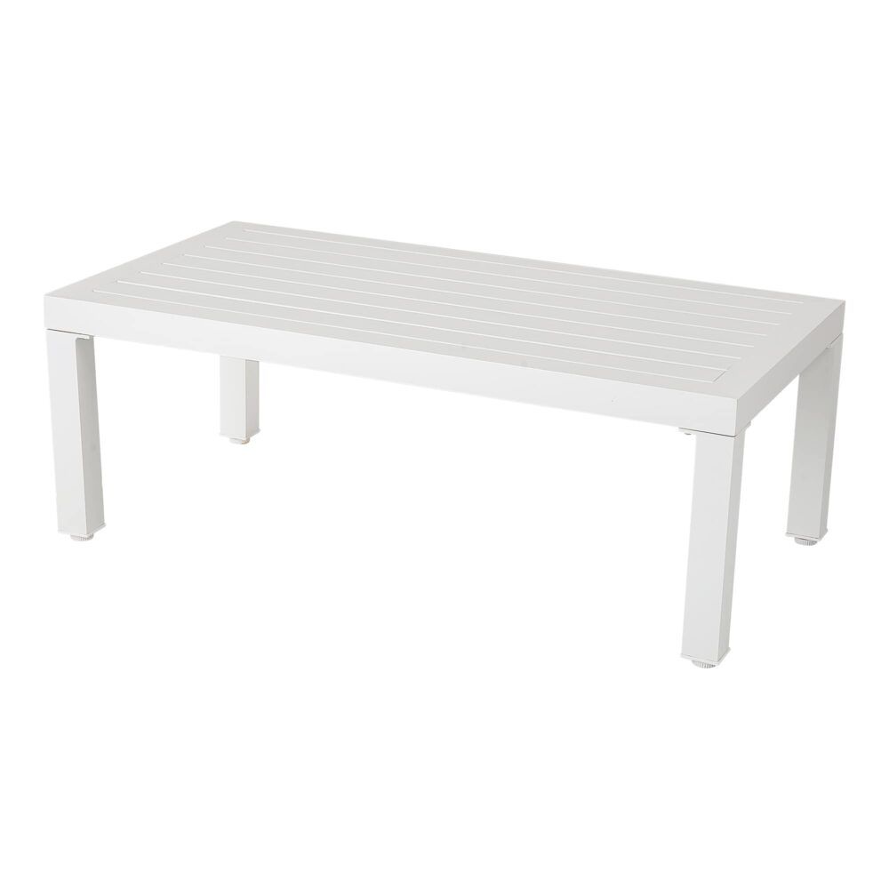 Alfresco Serenity Outdoor Lounge Set – White-Furniture > Outdoor > Outdoor Sofas &amp; Lounge Sets-PEROZ Accessories