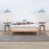 Warm Wooden Natural Bed Base Frame – Queen-Furniture > Bedroom > Beds & Bed Frames-PEROZ Accessories
