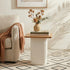 Clara Dusk Natural Side Table-Furniture > Living Room-PEROZ Accessories