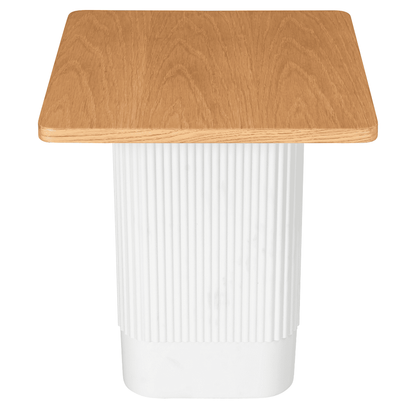 Clara Dusk Natural Side Table-Furniture > Living Room-PEROZ Accessories