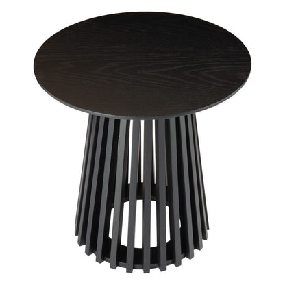 Palmer Charcoal Chic Side Table-Furniture > Living Room > Side Tables-PEROZ Accessories