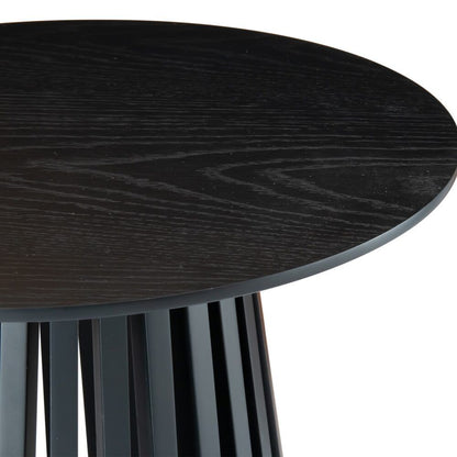 Palmer Charcoal Chic Side Table-Furniture > Living Room > Side Tables-PEROZ Accessories