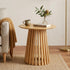 Palmer Timber Tally Natural Side Table-Furniture > Living Room > Side Tables-PEROZ Accessories