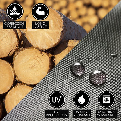 2X Director Movie Folding Tall Chair 76cm Beech WOOD HUMOR-Furniture &gt; Bar Stools &amp; Chairs &gt; Table &amp; Bar Stools-PEROZ Accessories