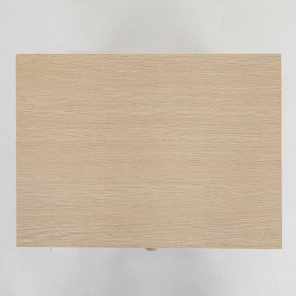 2X Bedside Table Side Storage Cabinet Nightstand Bedroom 2 Drawer ANYA OAK-Furniture &gt; Bedroom &gt; Bedside Tables-PEROZ Accessories