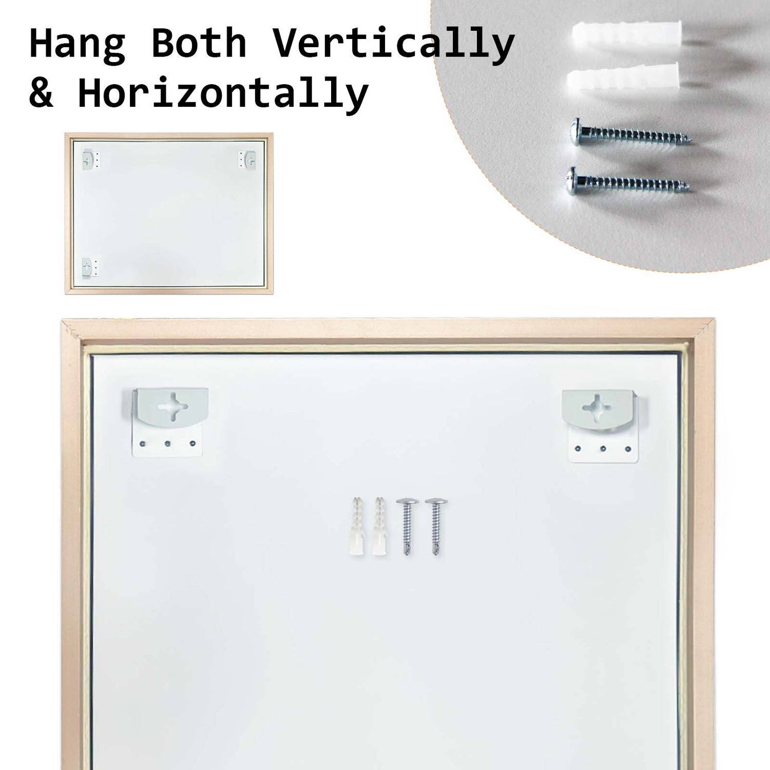 2 Set Wall Mirror Rectangular Frame Bathroom 70x90cm Turquoise-Home &amp; Garden &gt; Decor &gt; Mirrors-PEROZ Accessories