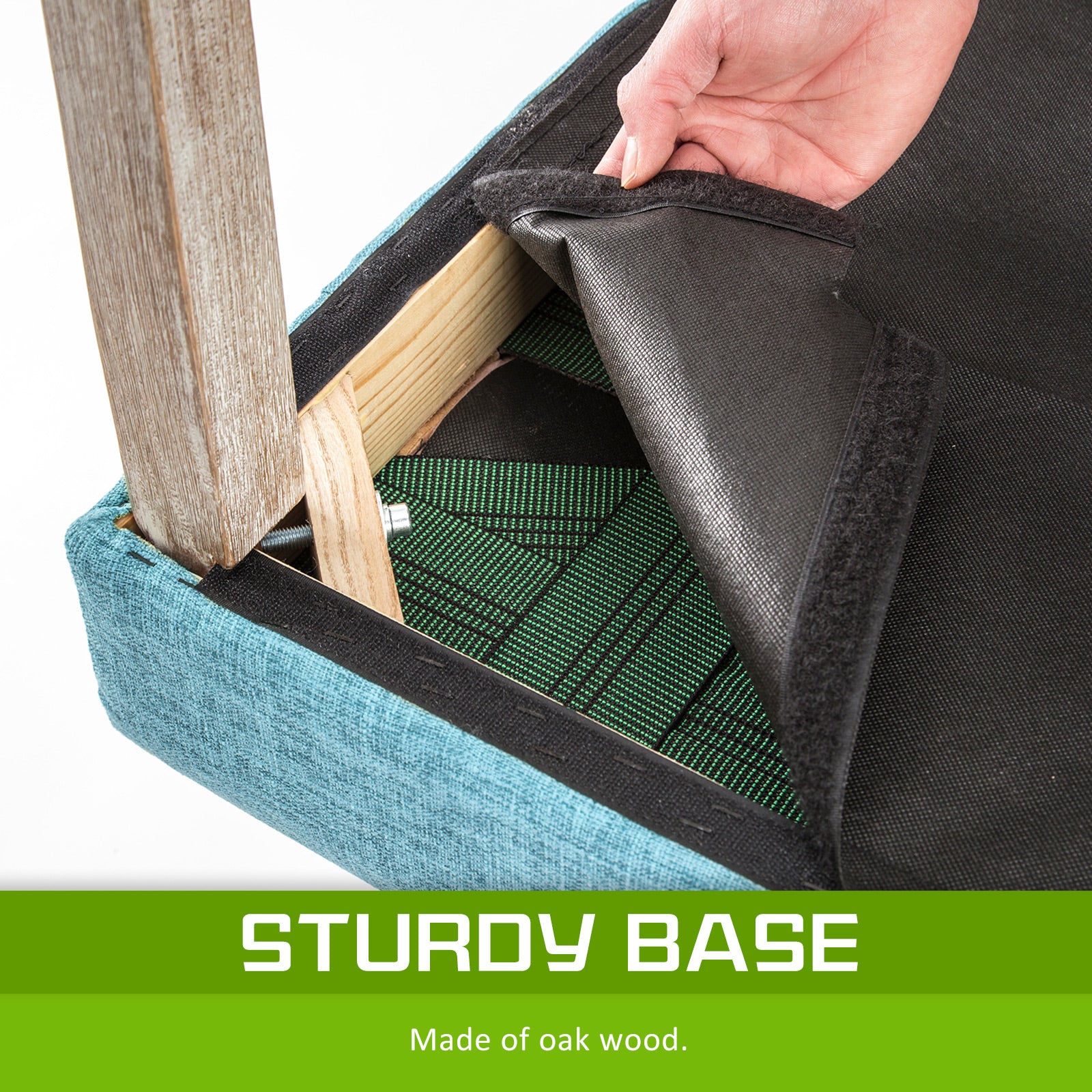 French Provincial Dining Chair Oak Leg AMOUR BLUE-Furniture &gt; Dining &gt; Kitchen &amp; Dining Chairs-PEROZ Accessories