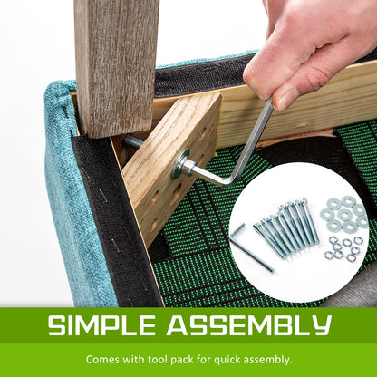 French Provincial Dining Chair Oak Leg AMOUR BLUE-Furniture &gt; Dining &gt; Kitchen &amp; Dining Chairs-PEROZ Accessories