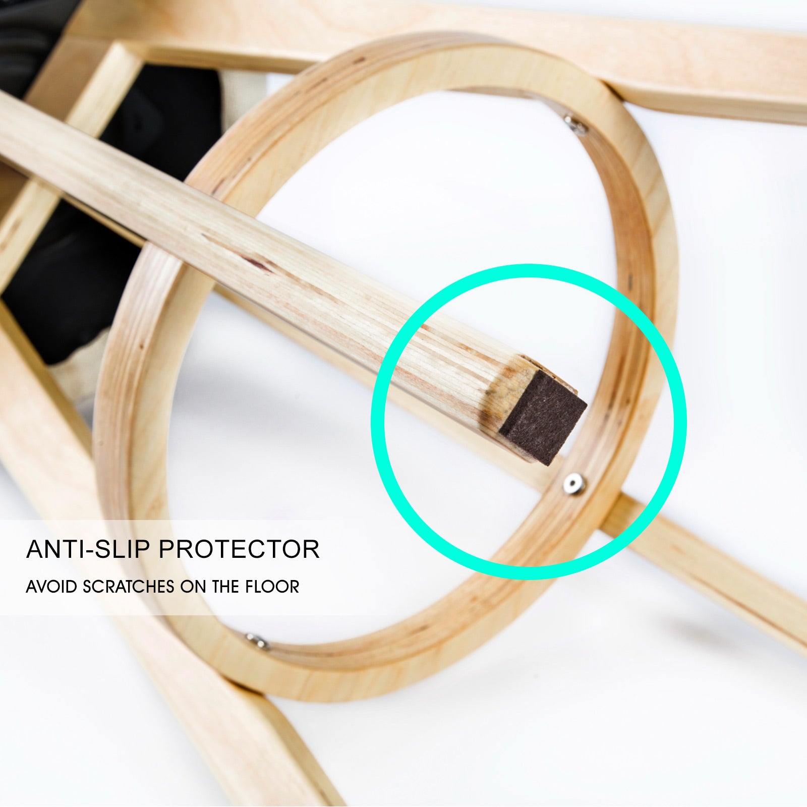 2X Wood Bar Stool Dining Chair Fabric LEILA 72cm BEIGE-Furniture &gt; Bar Stools &amp; Chairs &gt; Table &amp; Bar Stools-PEROZ Accessories