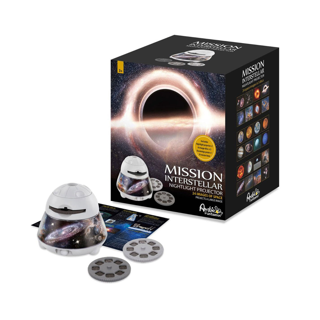 Mission Interstellar Dreamy Sky Night Light Projector - Kids STEAM Toy-Baby &amp; Kids &gt; Baby &amp; Kid&