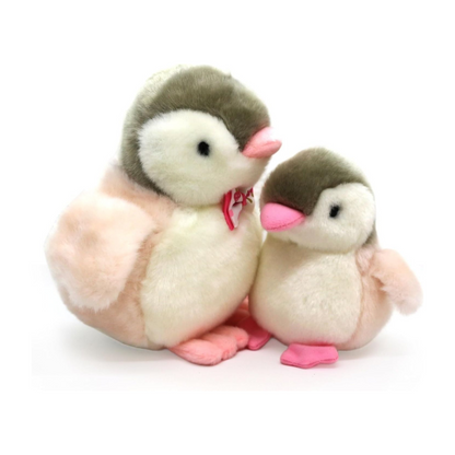 2X Plush Penguin Keychain Or Doll With Sound Activation PINK-Baby &amp; Kids &gt; Baby &amp; Kid&