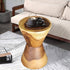 Hourglass Side Table or Stool bedside side drinks table-Furniture > Bedroom > Bedside Tables-PEROZ Accessories
