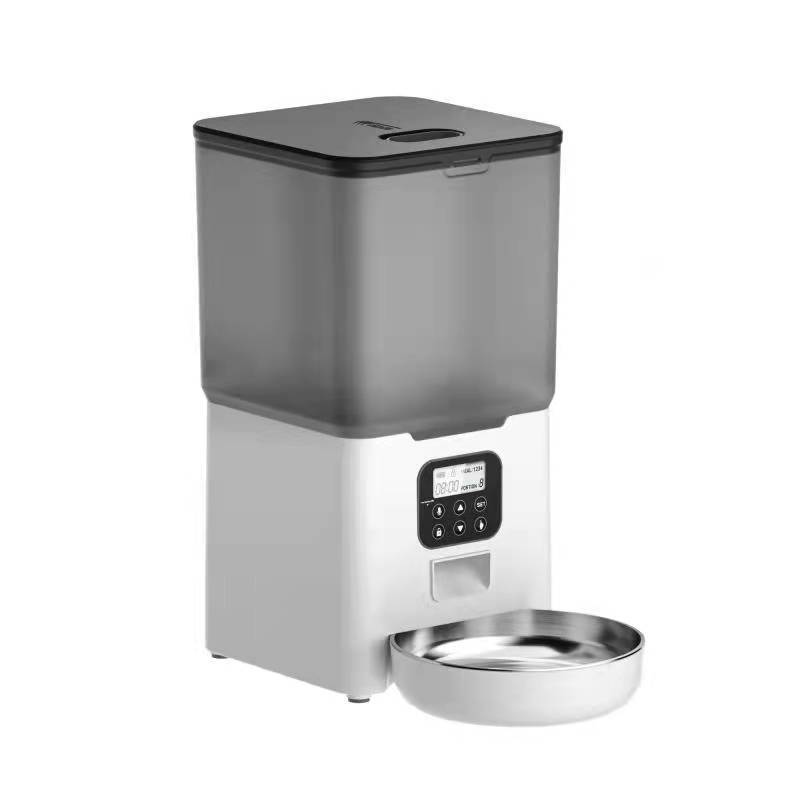 YES4PETS 5.6L Visible Automatic Digital Pet Dog Cat Feeder Food Bowl Dispenser-Pet Care &gt; Dog Supplies-PEROZ Accessories