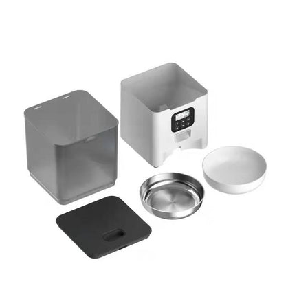 YES4PETS 5.6L Visible Automatic Digital Pet Dog Cat Feeder Food Bowl Dispenser-Pet Care &gt; Dog Supplies-PEROZ Accessories