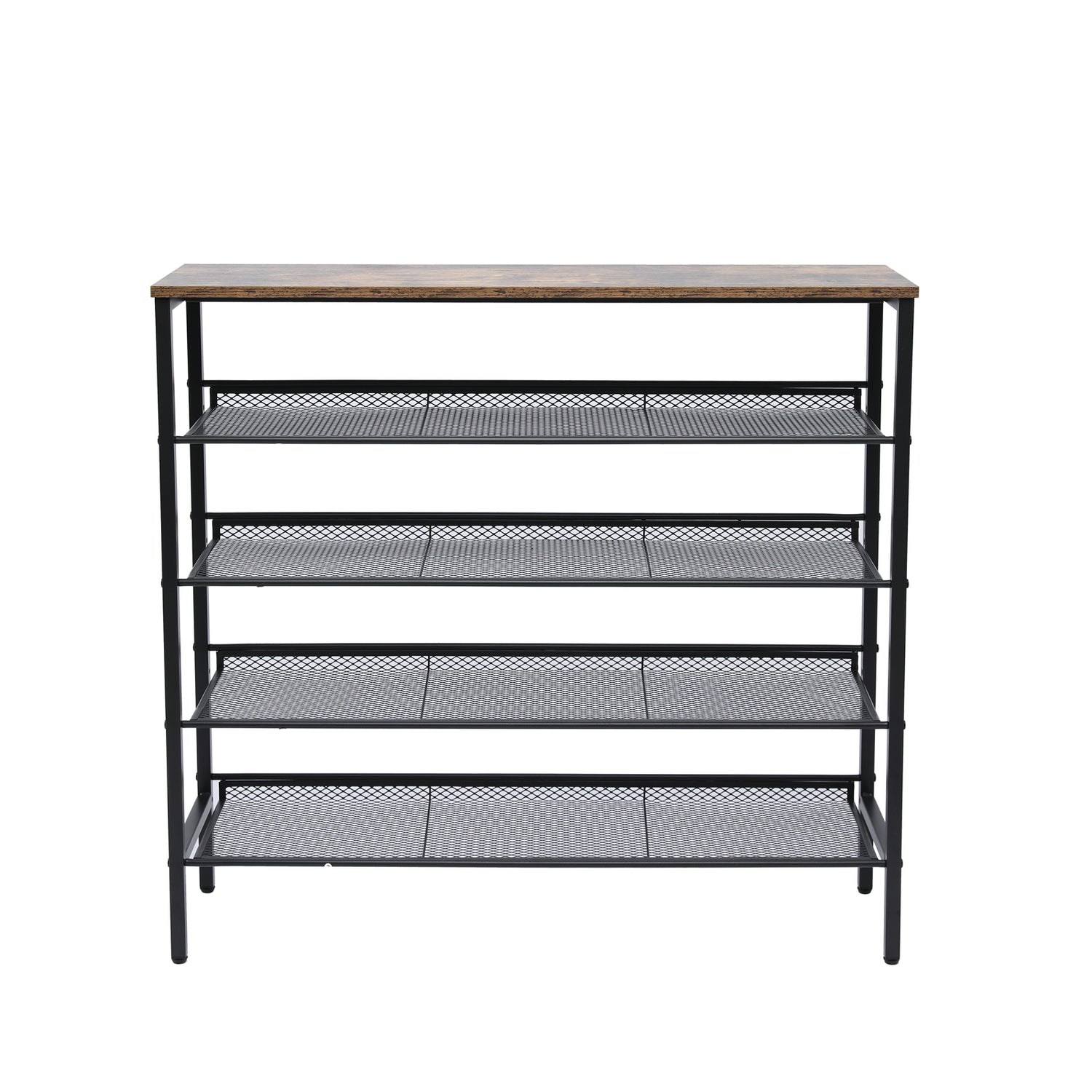 YES4HOMES 5-Tier Large Shoe Rack Shelf Stand Flat &amp; Slant Adjustable Storage Organizer 100 cm-Home &amp; Garden &gt; DIY &gt; Kitchen &amp; Bathroom DIY-PEROZ Accessories