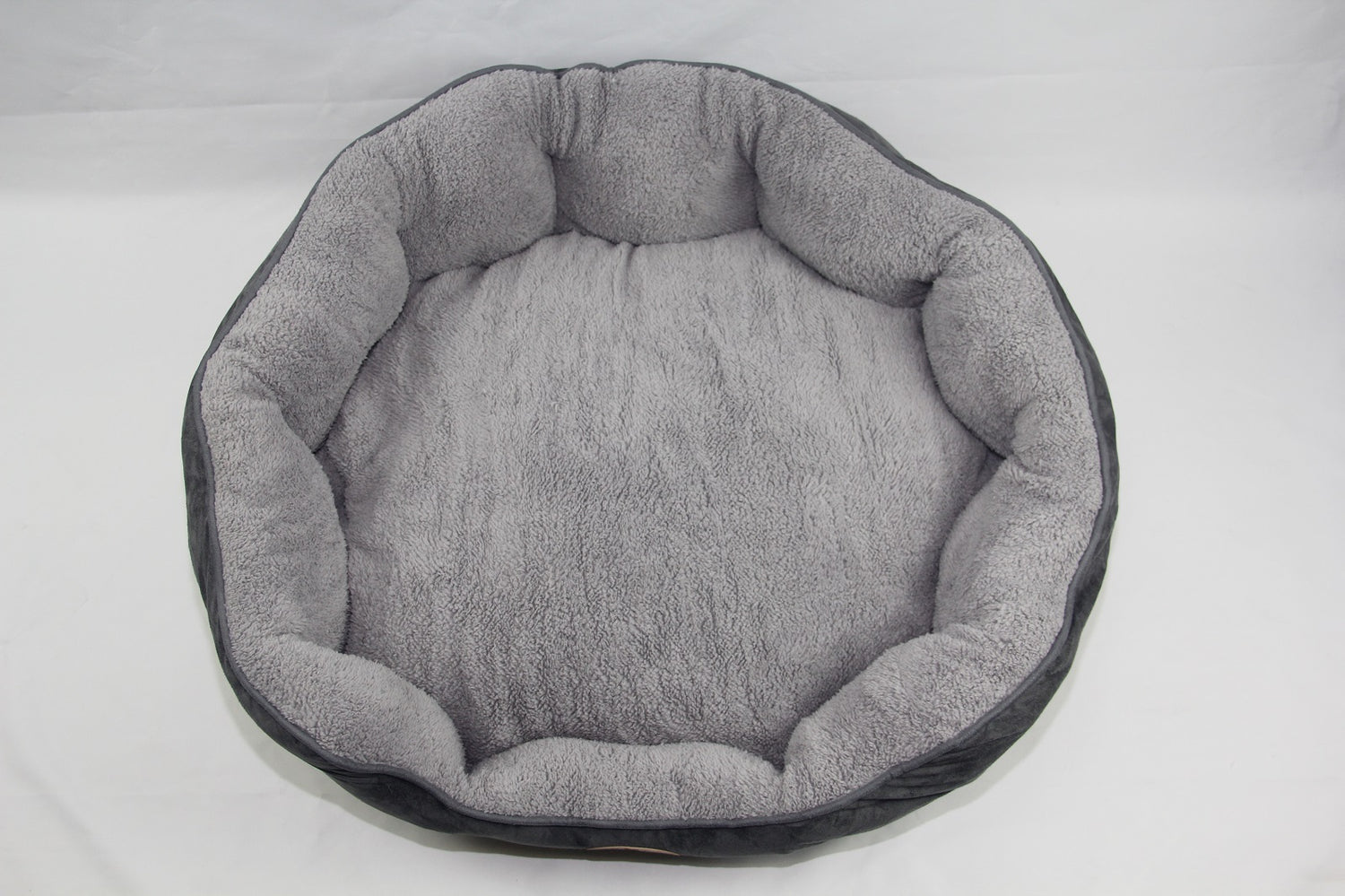 YES4PETS Blue / Grey Washable Fleece Soft Pet Dog Puppy Cat Bed-Large-Pet Care &gt; Dog Supplies &gt; Dog Beds-PEROZ Accessories
