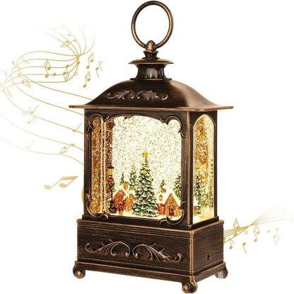 BDI Lamp-LW003-Snowman Music Lantern Sculpture Christmas-Home &amp; Garden &gt; Lighting &gt; Night Lights &amp; Ambient Lighting-PEROZ Accessories