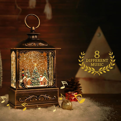BDI Lamp-LW003-Snowman Music Lantern Sculpture Christmas-Home &amp; Garden &gt; Lighting &gt; Night Lights &amp; Ambient Lighting-PEROZ Accessories