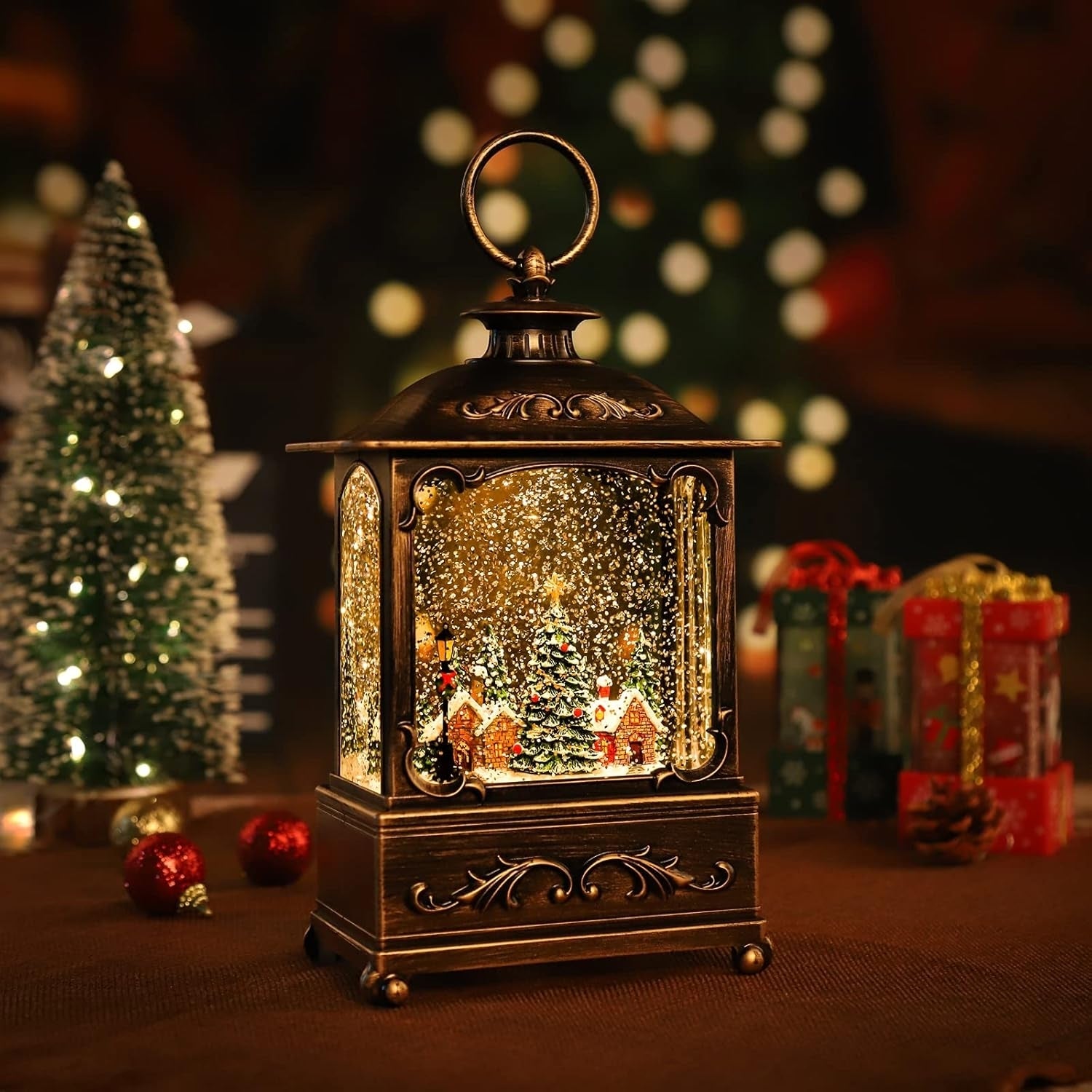 BDI Lamp-LW003-Snowman Music Lantern Sculpture Christmas-Home &amp; Garden &gt; Lighting &gt; Night Lights &amp; Ambient Lighting-PEROZ Accessories