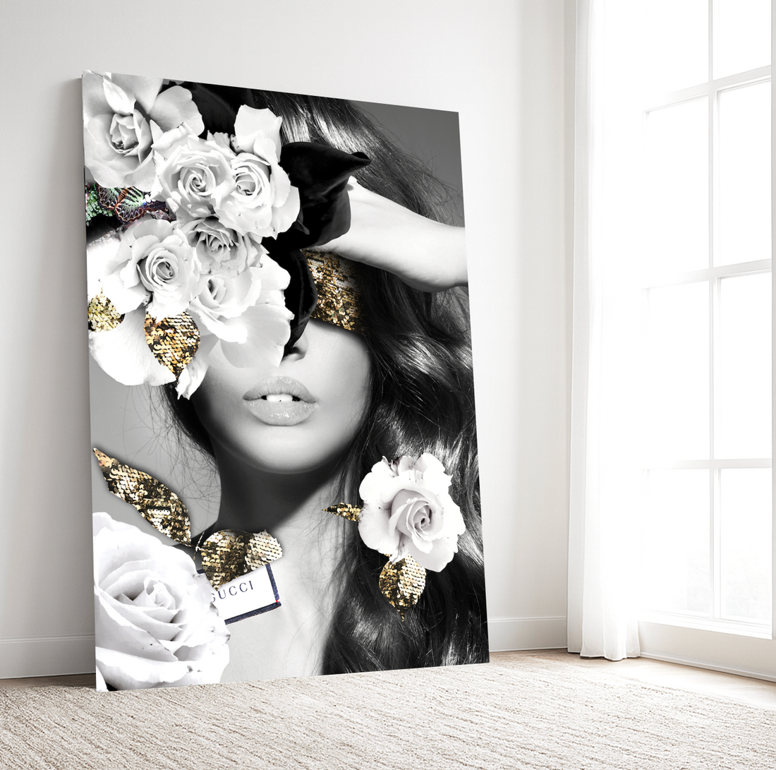 Interior Ave - Made In Italy - 90cm x 60cm White Framed Artwork-Wall Art-PEROZ Accessories
