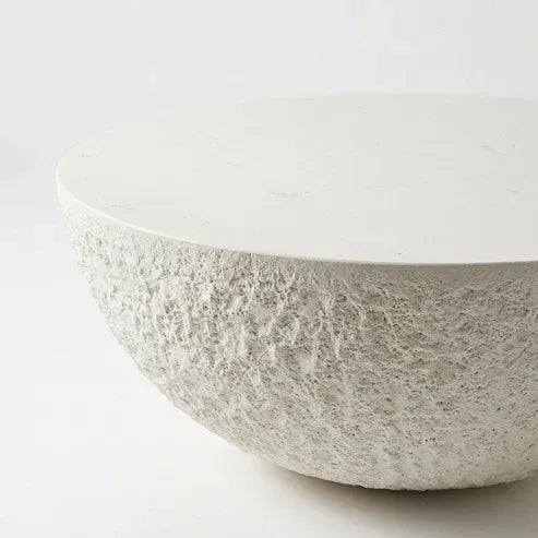 Interior Ave - Lunar Stone Coffee Table - Fossil-Furniture > Living Room > Coffee Tables-PEROZ Accessories