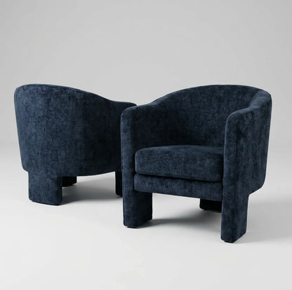 Interior Ave - Memphis Accent Chair - Midnight Blue