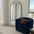 Interior Ave - Halo Arched Floor Length Mirror – Black | Signature Series-Home & Garden > Decor > Mirrors-PEROZ Accessories