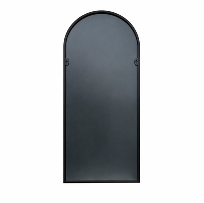 Interior Ave - Halo Arched Floor Length Mirror – Black | Signature Series-Home &amp; Garden > Decor > Mirrors-PEROZ Accessories