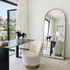 Interior Ave - Halo Arched Floor Length Mirror – Gold | Signature Series-Home & Garden > Decor > Mirrors-PEROZ Accessories