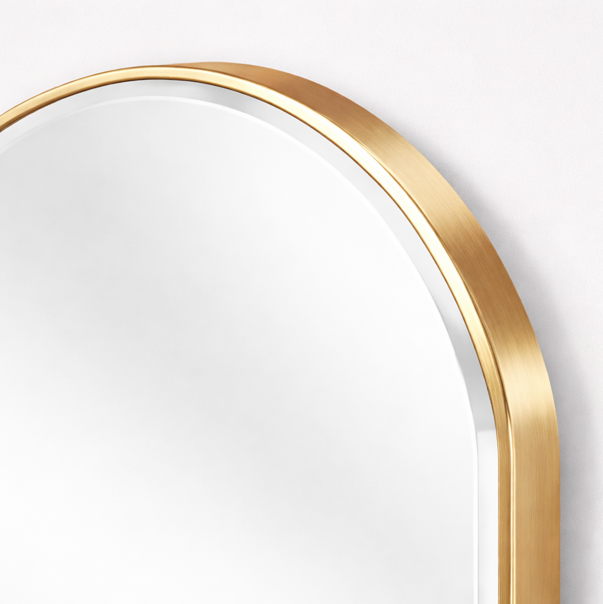 Interior Ave - Halo Arched Floor Length Mirror – Gold | Signature Series-Home &amp; Garden > Decor > Mirrors-PEROZ Accessories
