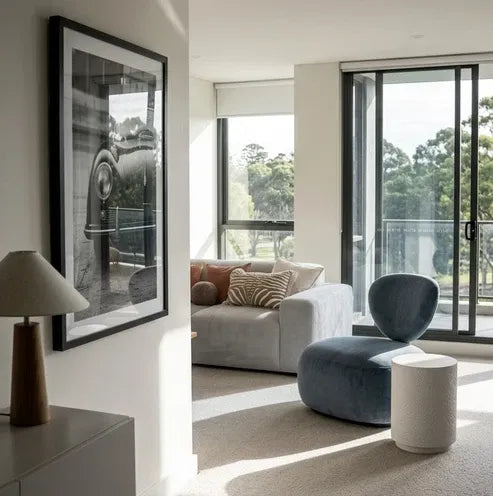 Interior Ave - Muse Textured Side Table - Fossil-Furniture > Living Room > Side Tables-PEROZ Accessories