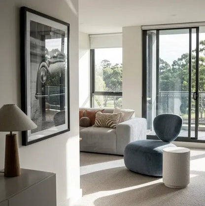 Interior Ave - Muse Textured Side Table - Fossil-Furniture > Living Room > Side Tables-PEROZ Accessories