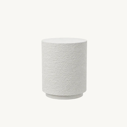 Interior Ave - Muse Textured Side Table - Fossil-Furniture > Living Room > Side Tables-PEROZ Accessories
