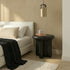 Interior Ave - Santorini Black Stone Side Table-Furniture > Living Room > Side Tables-PEROZ Accessories
