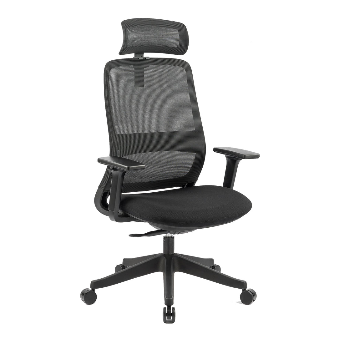 Carlie High Back Molded Foam Seat Ergonomic Office Chair In Black-Furniture &gt; Office &gt; Office &amp; Desk Chairs-PEROZ Accessories