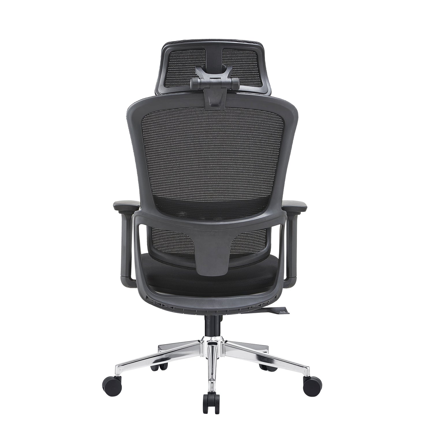 Elena High Back Fabric Seat Ergonomic Office Chair In Black-Furniture &gt; Office &gt; Office &amp; Desk Chairs-PEROZ Accessories
