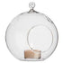 50 x Wholesale Lot of Hanging Clear Glass Ball Tealight Candle Holder - 8cm Diameter / High - Wedding Globe Decoration Terrarium Succulent Plant Mini Garden Holder Decor Craft Gift-Home & Garden > Decor > Vases & Table Decor-PEROZ Accessories