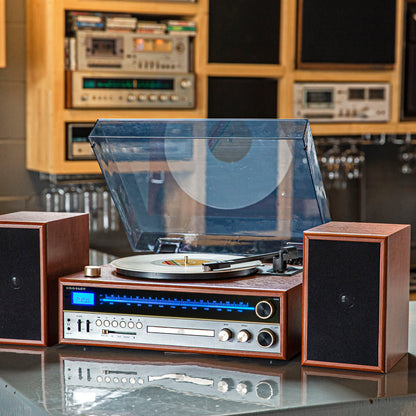 Crosley 1975T Vinyl Record Turntable Player-Audio &amp; Video &gt; Musical Instrument &amp; Accessories &gt; Audio Players &amp; Recorders-PEROZ Accessories