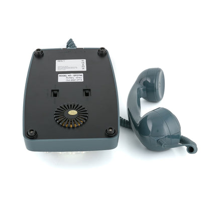 GPO Retro 746 Rotary Telephone - Grey-Home &amp; Garden &gt; Wall Art-PEROZ Accessories
