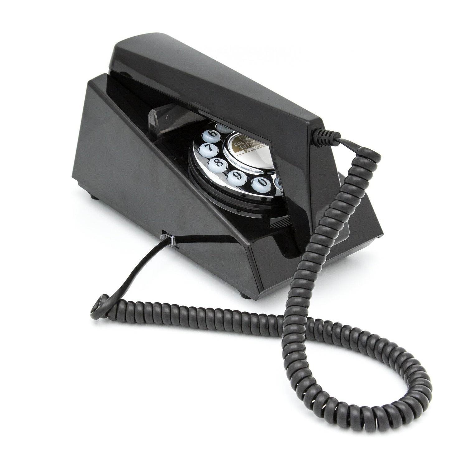 GPO Retro Trim Phone Push Button - Black-Audio &amp; Video &gt; Musical Instrument &amp; Accessories-PEROZ Accessories