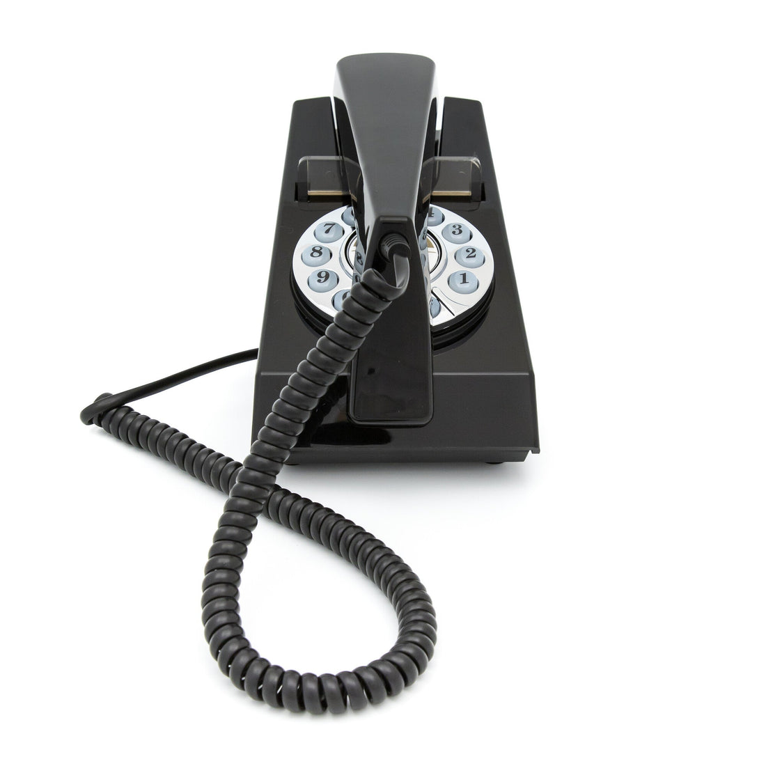GPO Retro Trim Phone Push Button - Black-Audio &amp; Video &gt; Musical Instrument &amp; Accessories-PEROZ Accessories