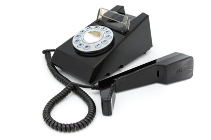 GPO Retro Trim Phone Push Button - Black-Audio &amp; Video &gt; Musical Instrument &amp; Accessories-PEROZ Accessories