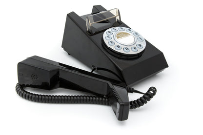 GPO Retro Trim Phone Push Button - Black-Audio &amp; Video &gt; Musical Instrument &amp; Accessories-PEROZ Accessories