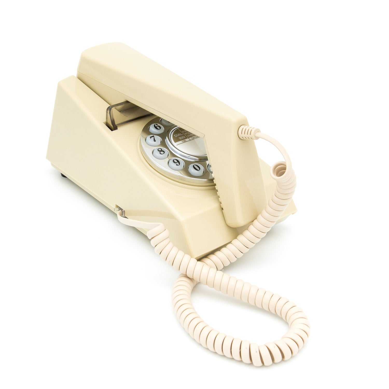 GPO Retro Trim Phone Push Button - Ivory-Audio &amp; Video &gt; Musical Instrument &amp; Accessories-PEROZ Accessories
