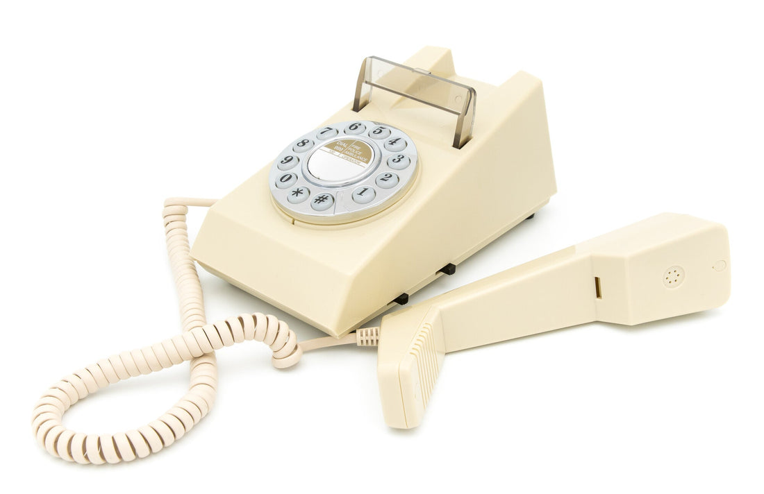 GPO Retro Trim Phone Push Button - Ivory-Audio &amp; Video &gt; Musical Instrument &amp; Accessories-PEROZ Accessories