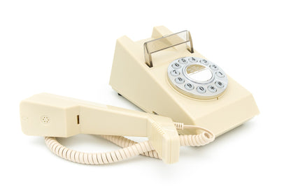 GPO Retro Trim Phone Push Button - Ivory-Audio &amp; Video &gt; Musical Instrument &amp; Accessories-PEROZ Accessories